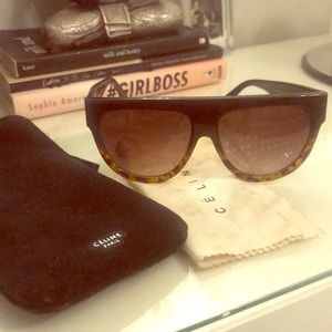 Celine’s Rectangles sunglasses #KimKardashian